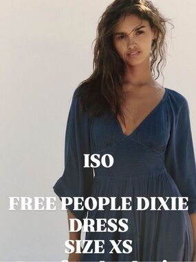 ISO Free People Dixiel Dress in ANY COLOR (not patterned) - Women's XS